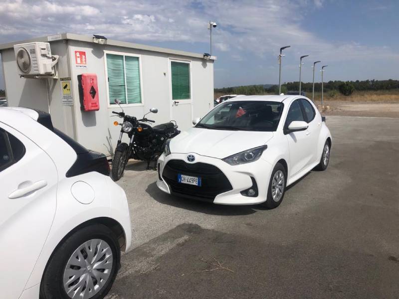 Area parcheggio videosorvegliata